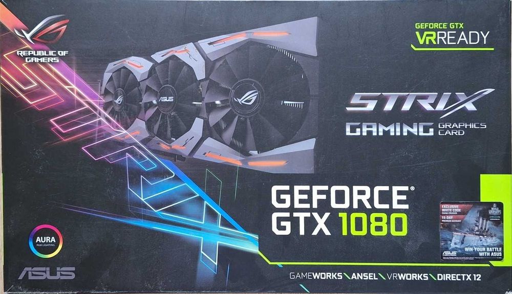 gtx 1080 asus strix 8GB