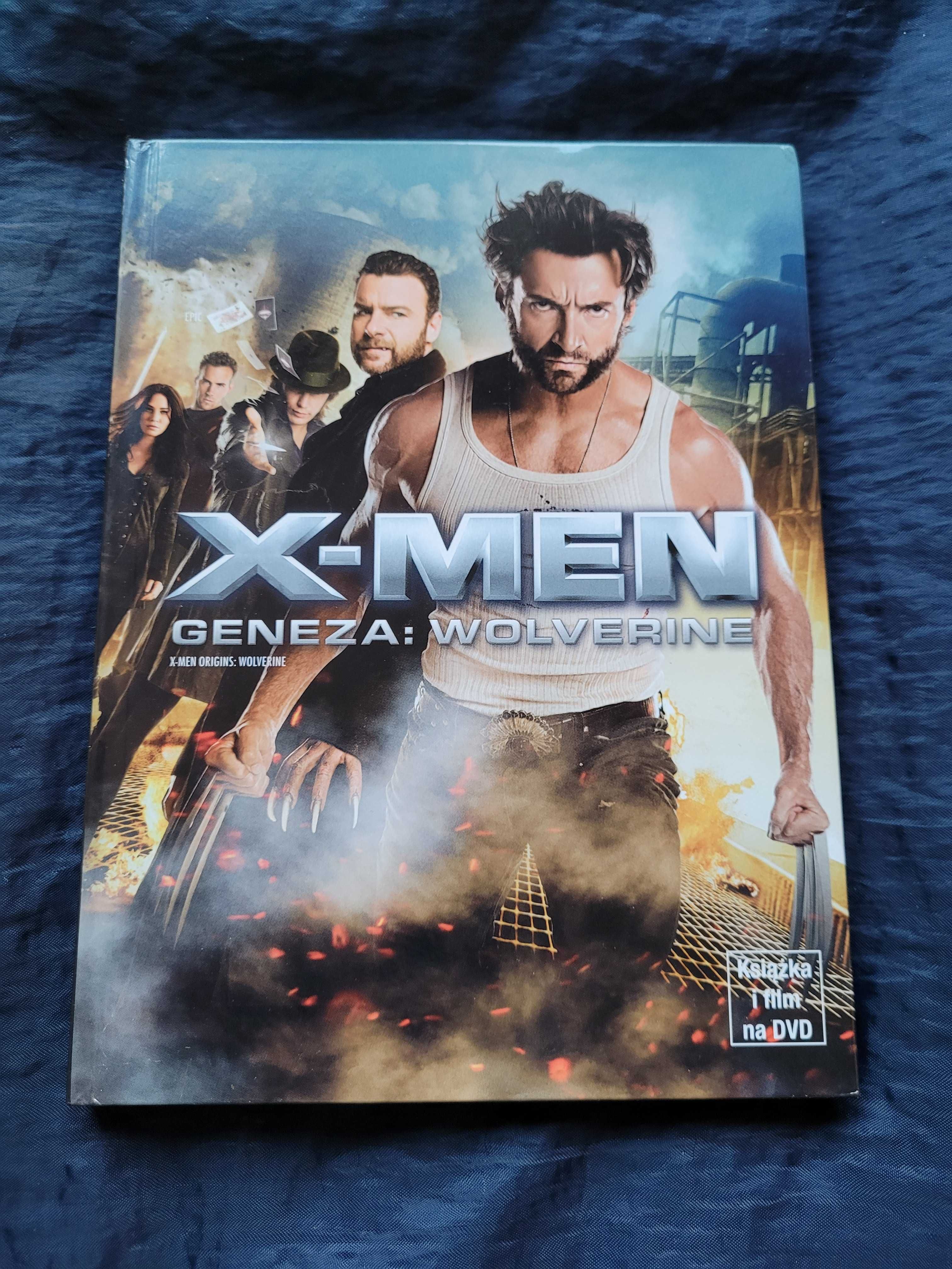 Zestaw filmów DVD z serii "X-men"