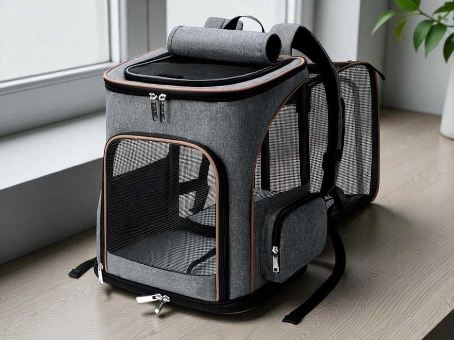 Plecak Transporter dla kota/psa – Rozkładany, design premium [NOWY]