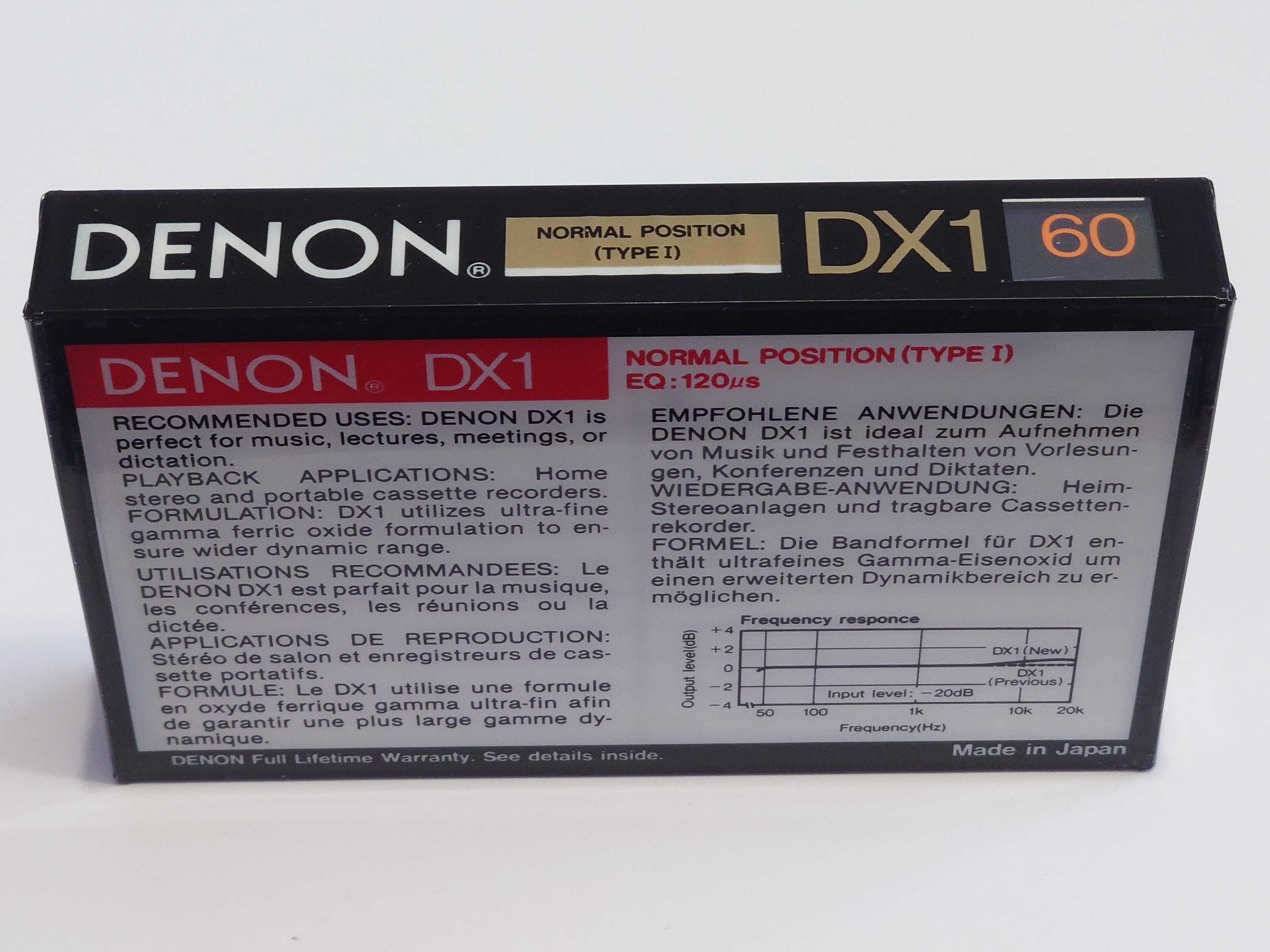 Denon DX1 60 model na lata 1990/1991 rynek Amerykański