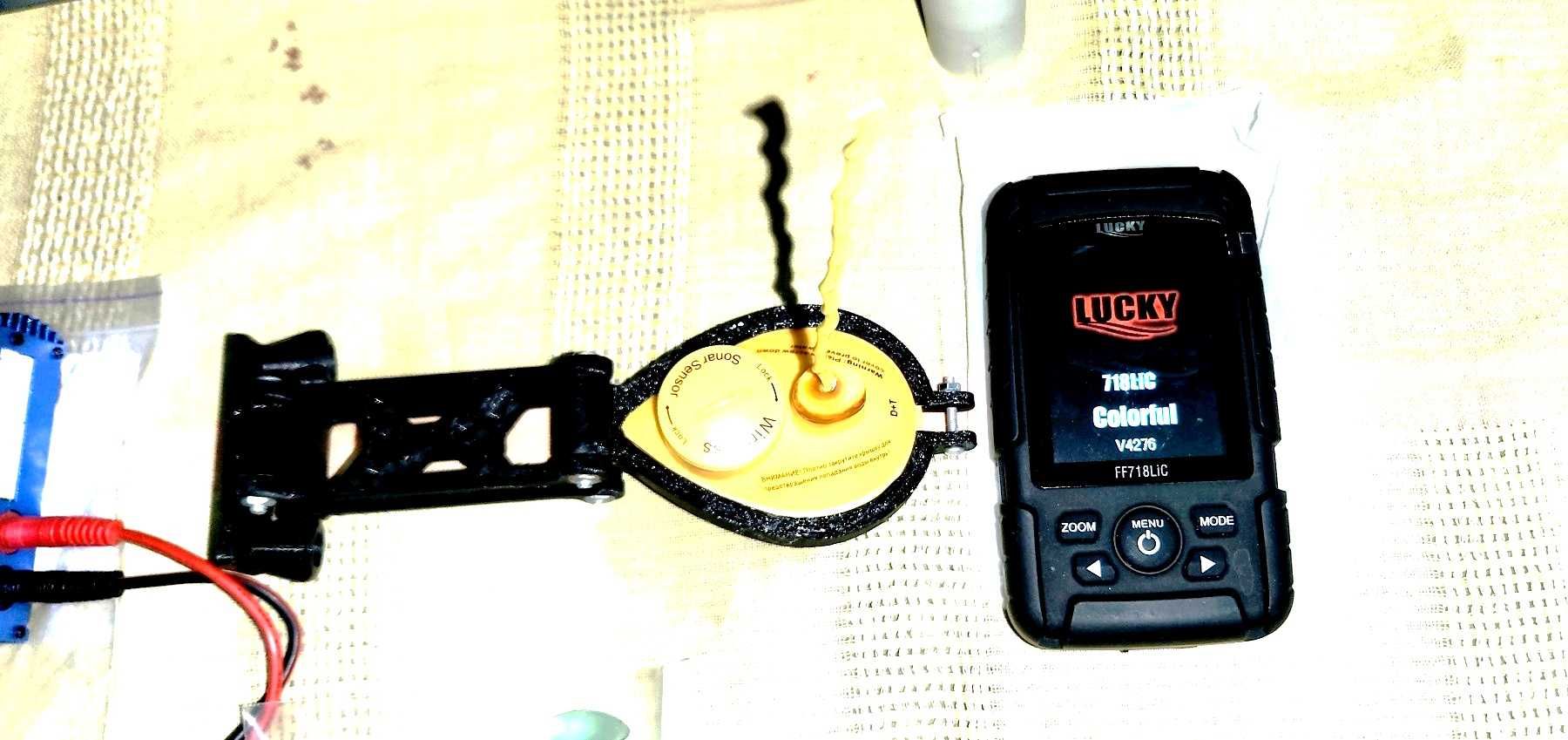 Кораблик короповий GPS/автопілот, глубіномір, ехолот, бат.25000мАг