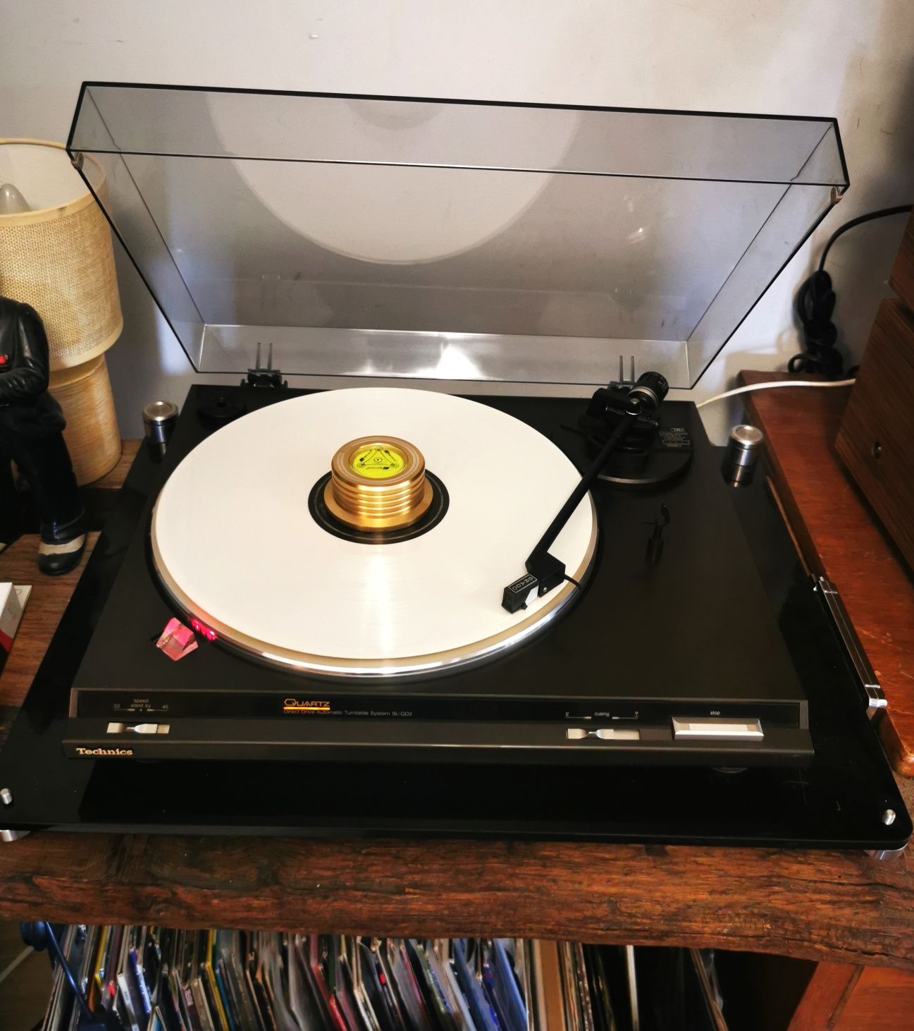 Gramofon Technics SL-QD2 GRADO vintage Quartz Direc Drive automat