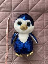 Мягкая игрушка Пингвин с пайетками