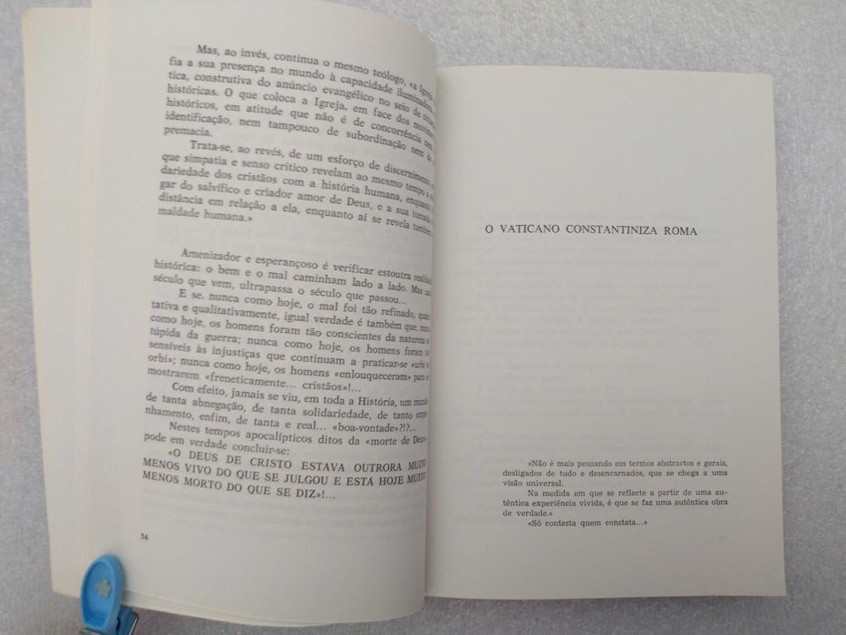 A FALÊNCIA DO CRISTIANISMO BURGUÊS – 
Mário da Rocha 
Editora Centelha