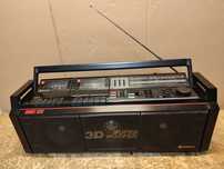 Boombox HITACHI TRK-3D8E - Super Woofer, retro, vintage
