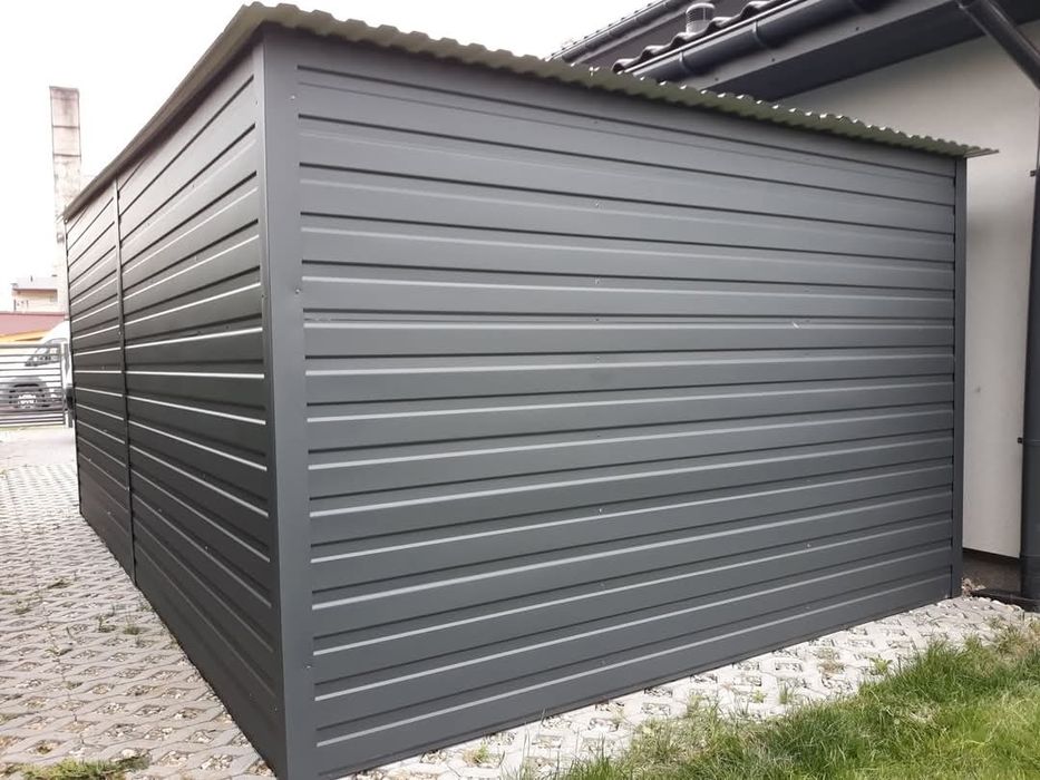 Garaż blaszany 3x5 szybka realizacja