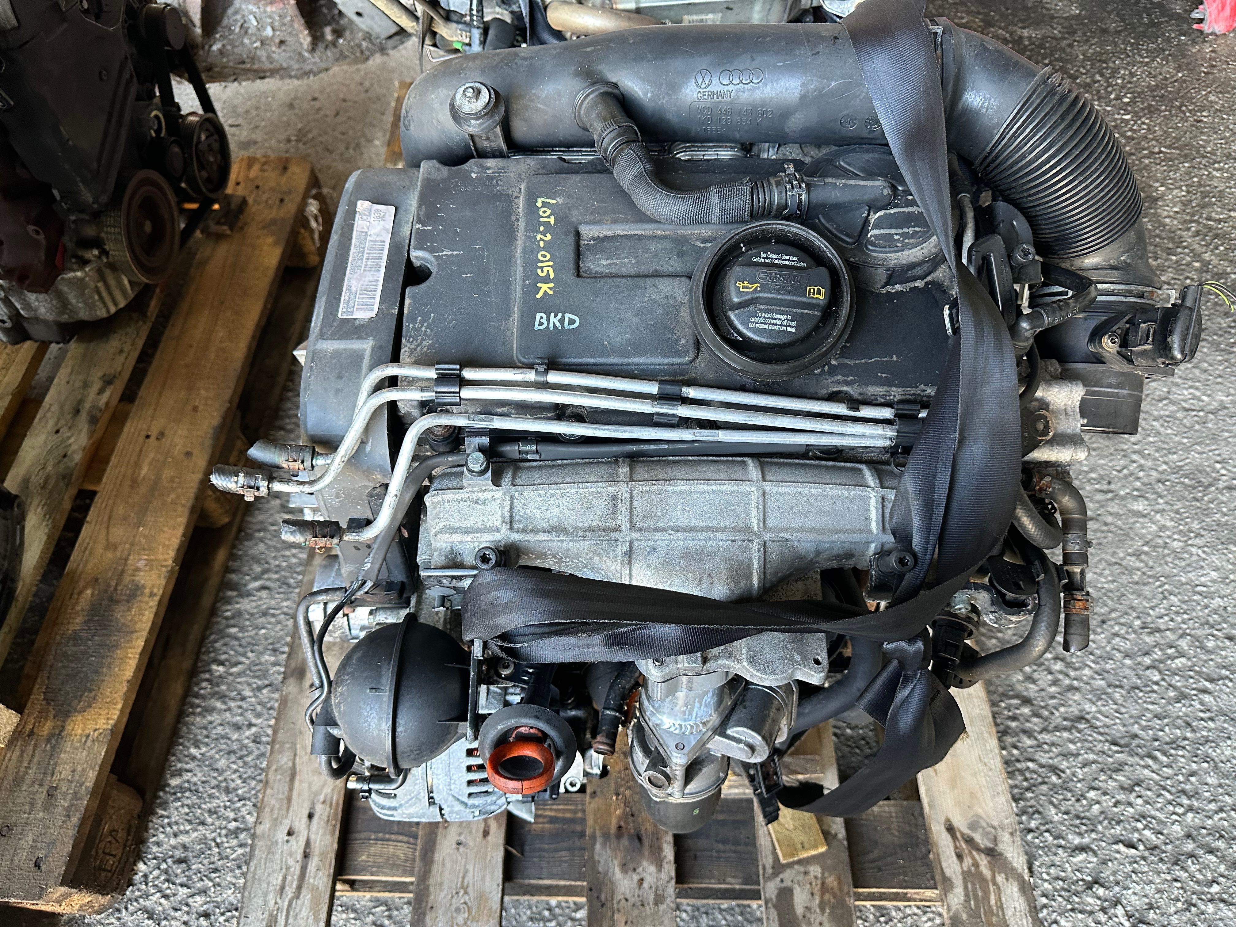 Motor BKD Audi A3 VW Golf 5 VW Passat B6 2.0 TDI - 140cv