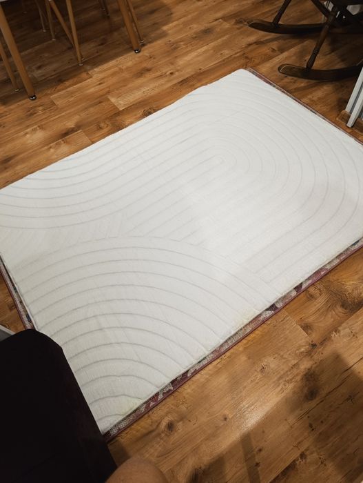 Dywan biały 120/160 mięciutki