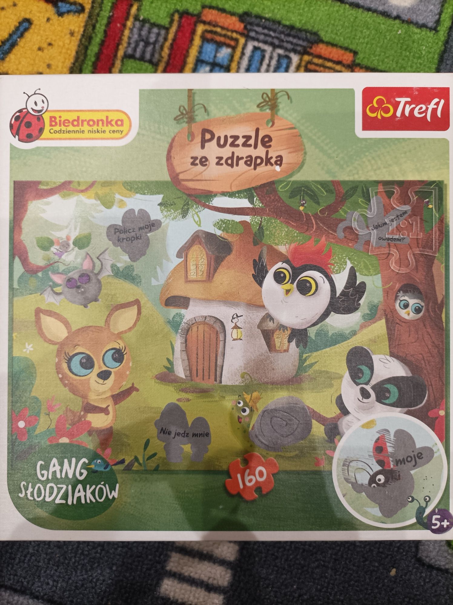 Puzzle Gang słodziaków 5+