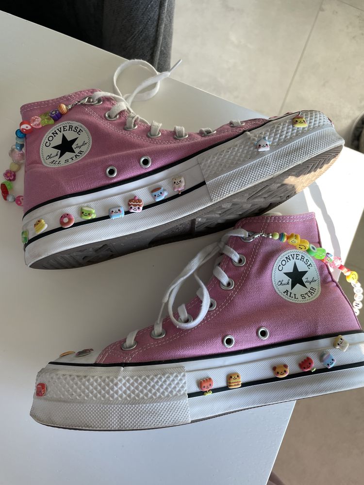 Converse różowe magic flamingo 37