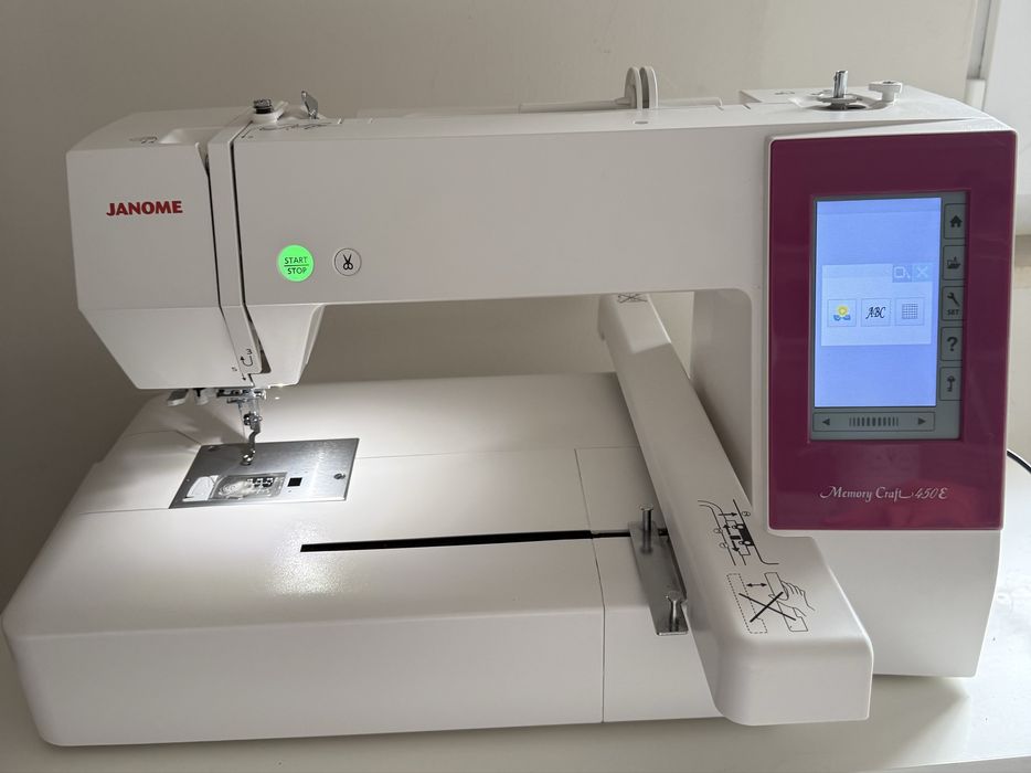 Maquina de bordar Janome 450E