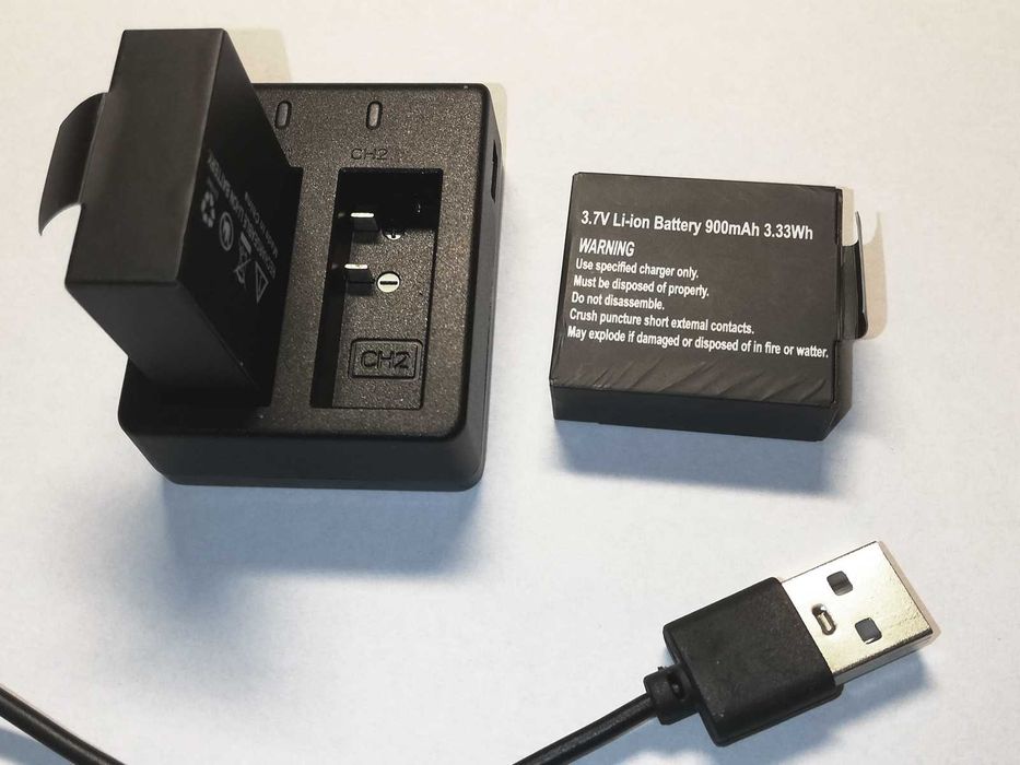 sjcam sj4000 sj5000 sj6000 bateria akumulator 2x nowy