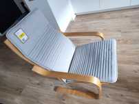Fotel POÄNG IKEA nowy materac