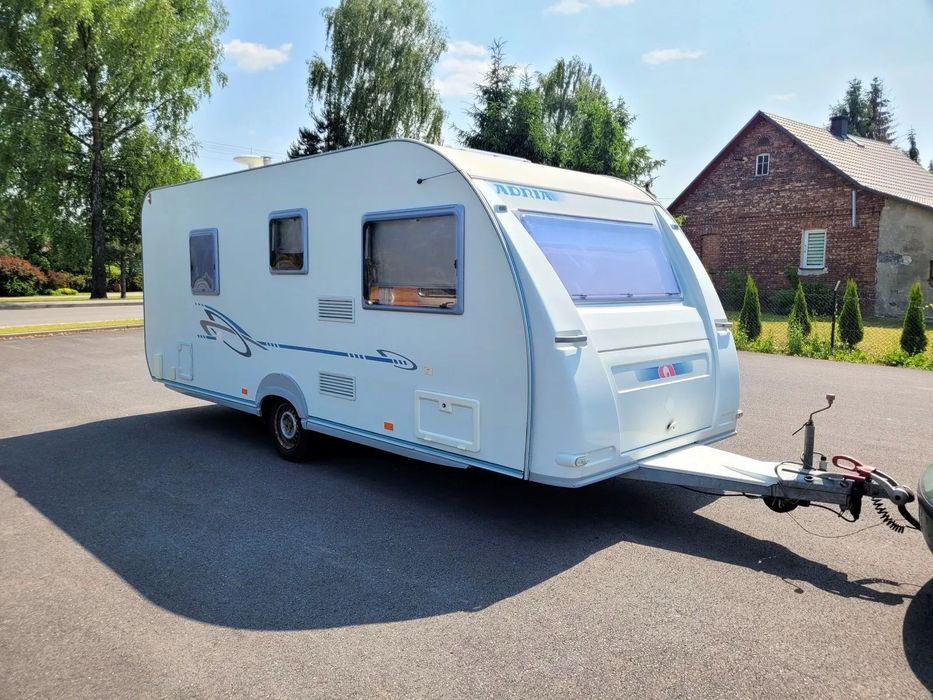 Adria Adora 532  Ładna, Zadbana, SUCHUTKA, Mover, Solar przyczepa kempingowa 2008