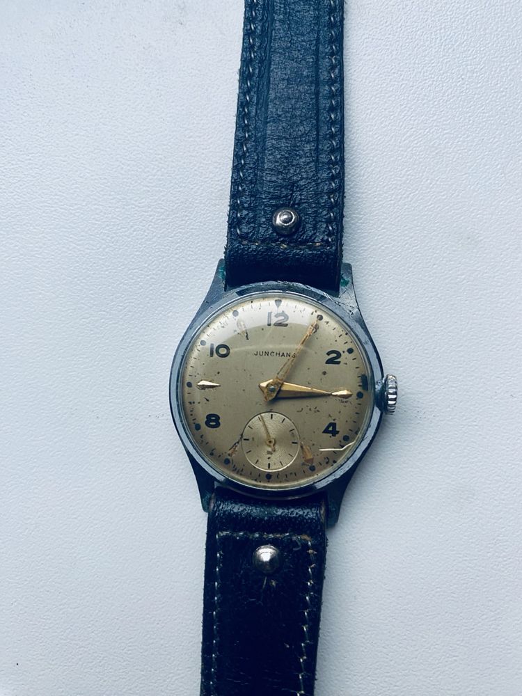 Stary zegarek Junghans 2,5 cm średnicy