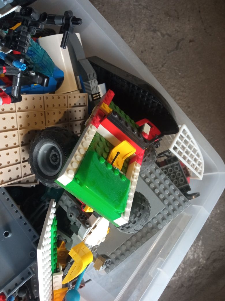 Klocki LEGO mieszane, ok. 20 zestawów, dużych i małych :-)