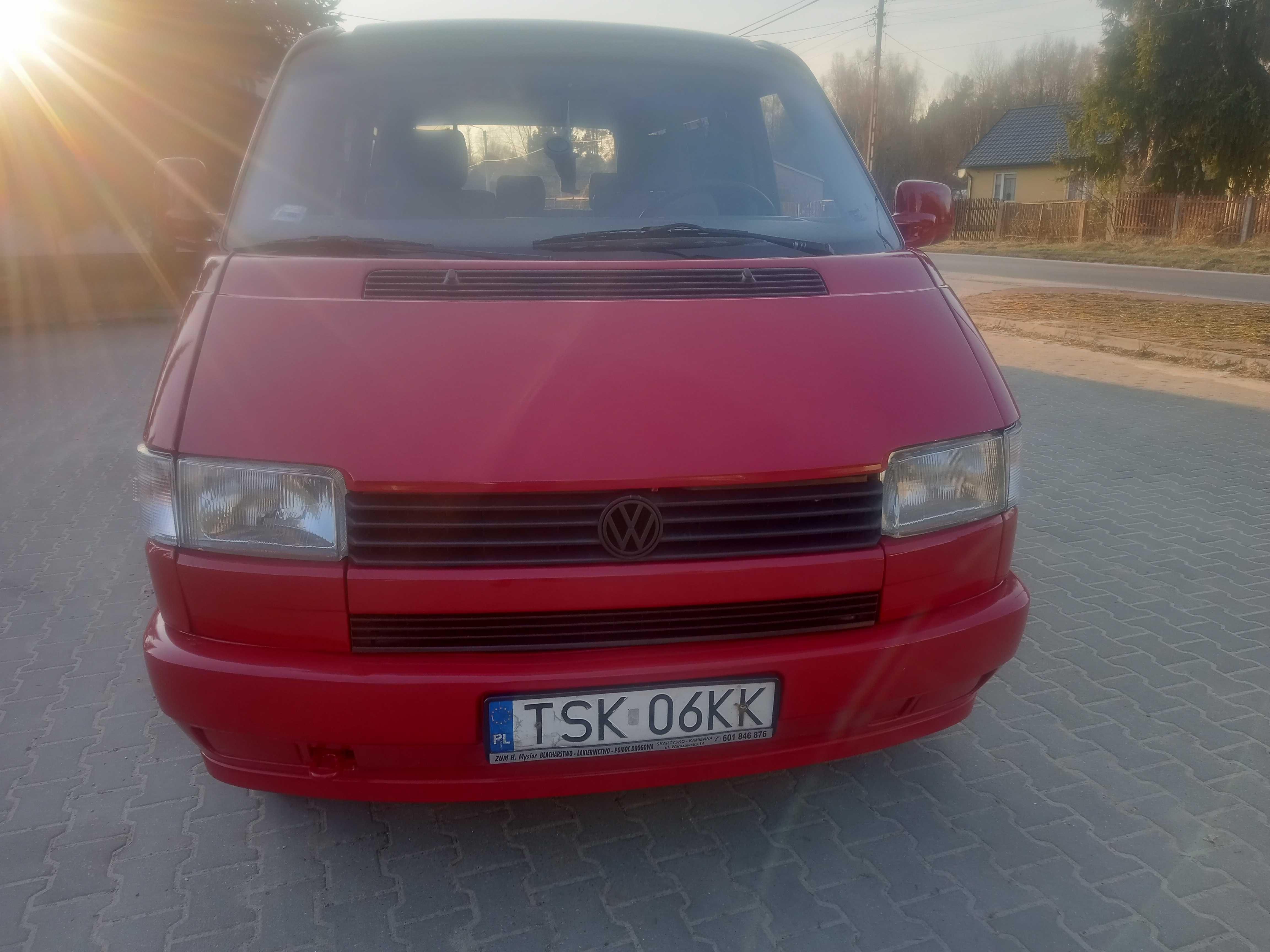 VW T4 CARAVELLE 1,9 TD  zarejestrowany na 9osob