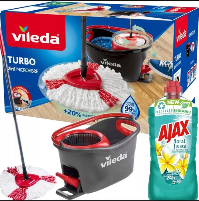Mop Vileda Turbo + gratisy