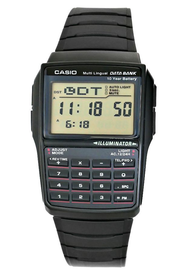 zegarek męski casio dbc-32-1aes unisex + box