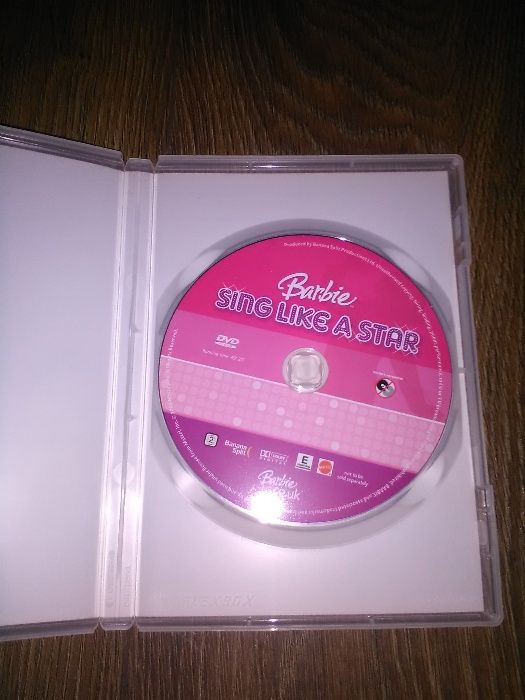 Bajka,gra Barbie DVD,karaoke