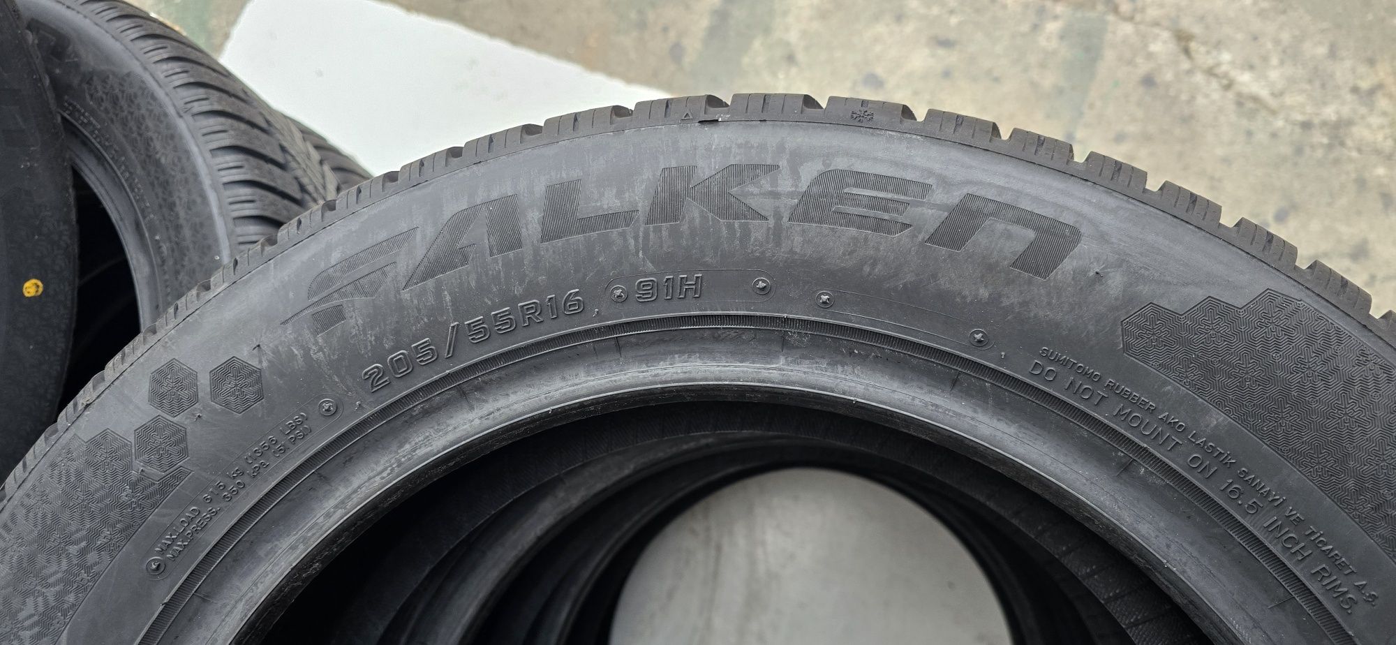 S23 4 x 205/55r16 Falken EuroWinter HS02 91H opony zimowe nowe