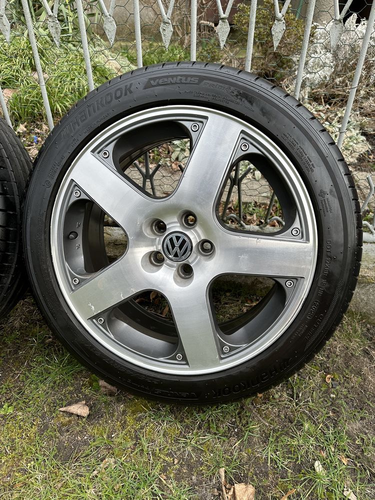 Oryginalne VW GTI opony nowe koła aluminiowe felgi 225/45 R17