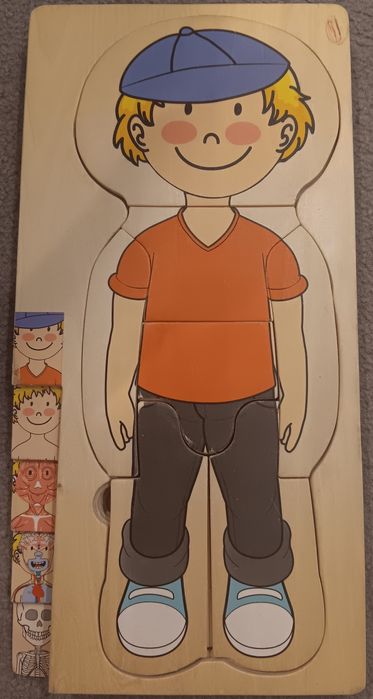 Układanka o ludzkim ciele