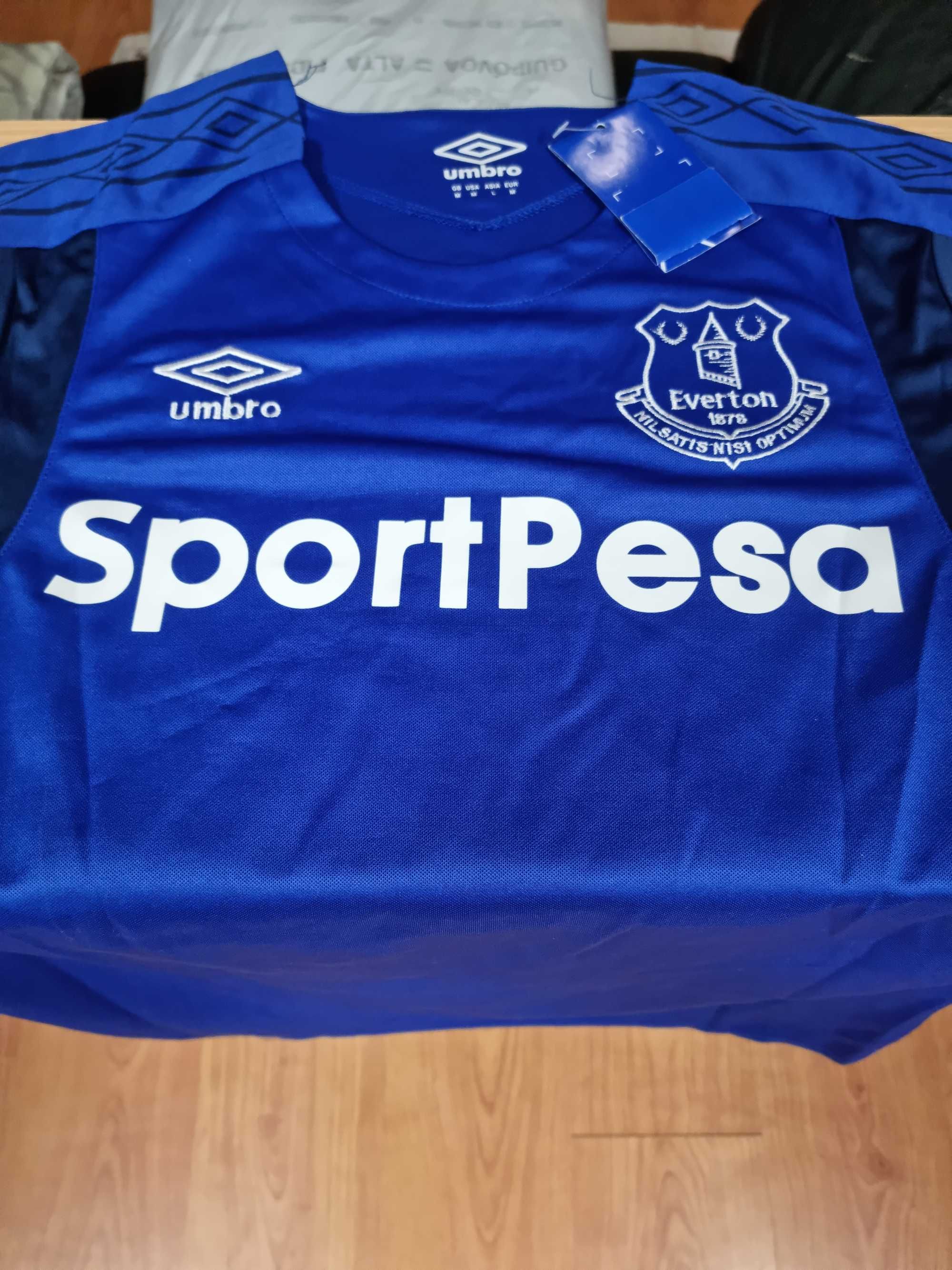 Camisola Everton Autografada