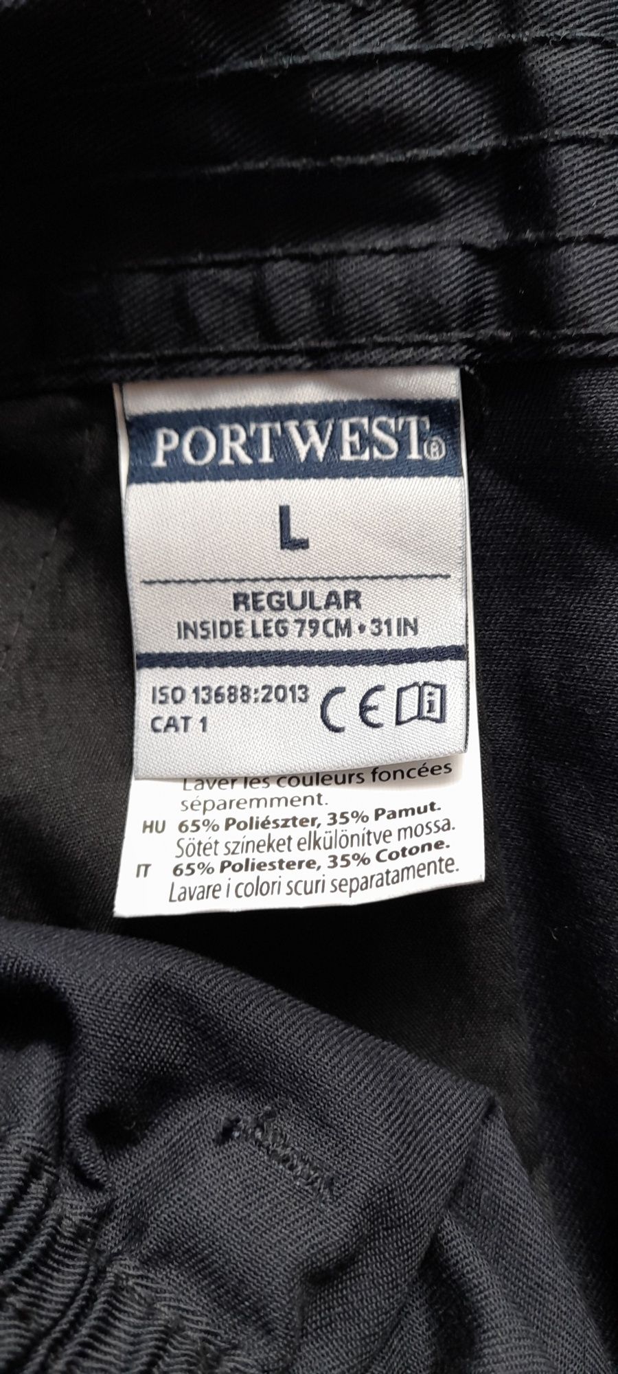 Spodnie robocze odblaskowe Portwest rozm. L