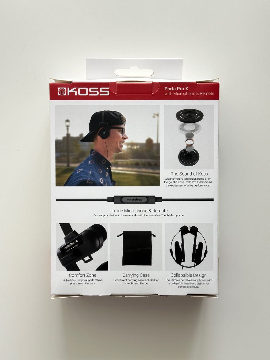 KOSS PORTA PRO X - NOVO - Edição Especial MassDrop