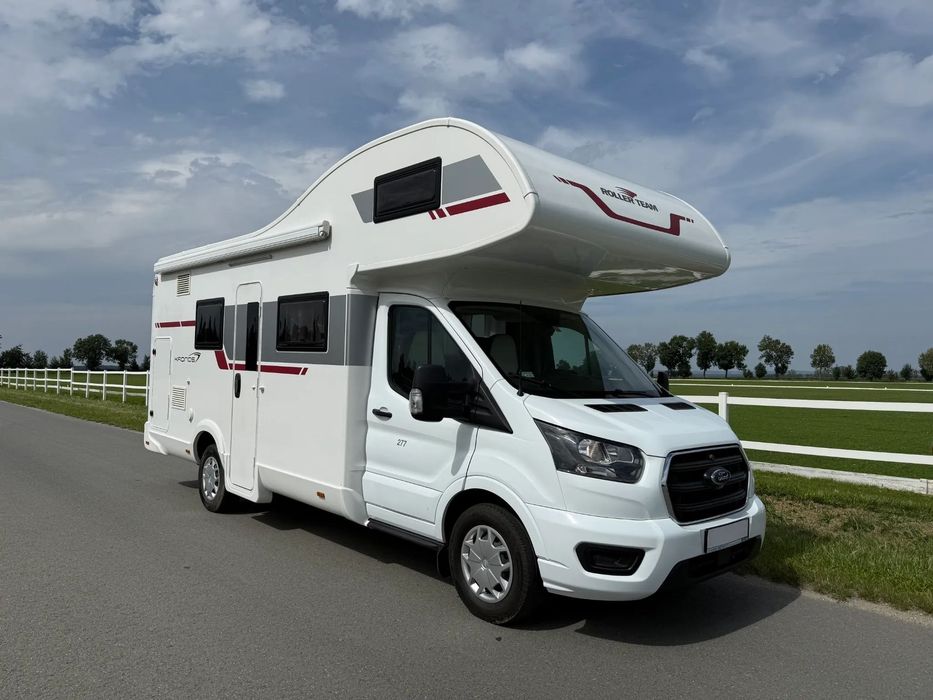 Roller Team 277 camper 7-osób kamper camper zamiana  7-osobowy salon Polska ,solar,2x klima ,kamera! zamiana