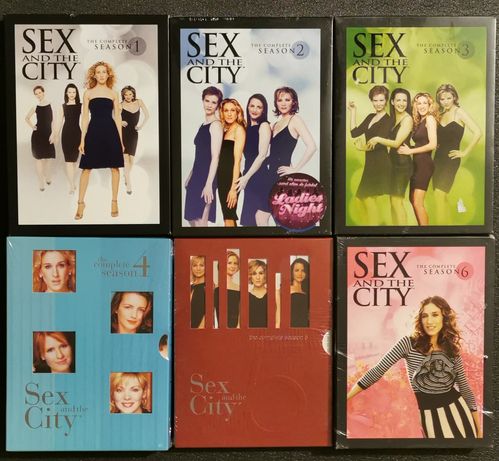 Sexo e a Cidade -Series completas & Outras (v. 8 fotos).