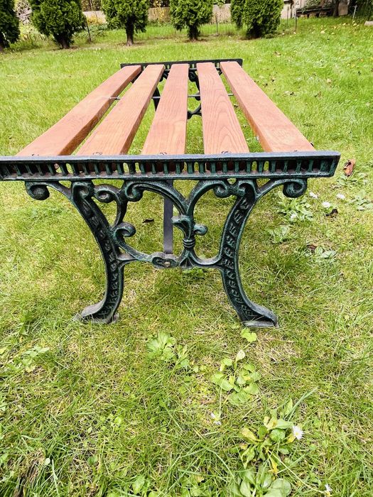 Meble ogrodowe żeliwne