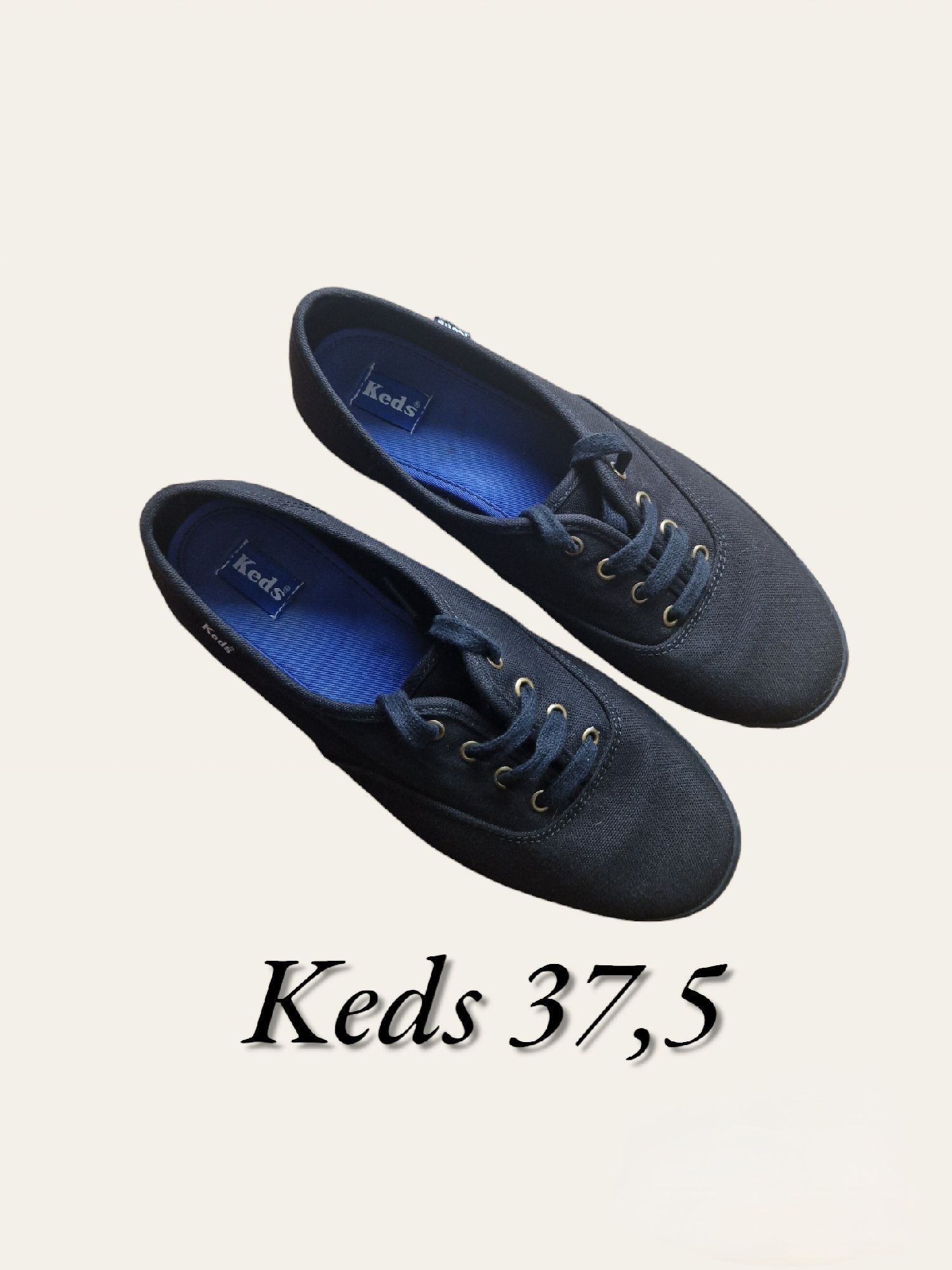 Keds czarne klasyczne trampki tenisówki 37 37,5