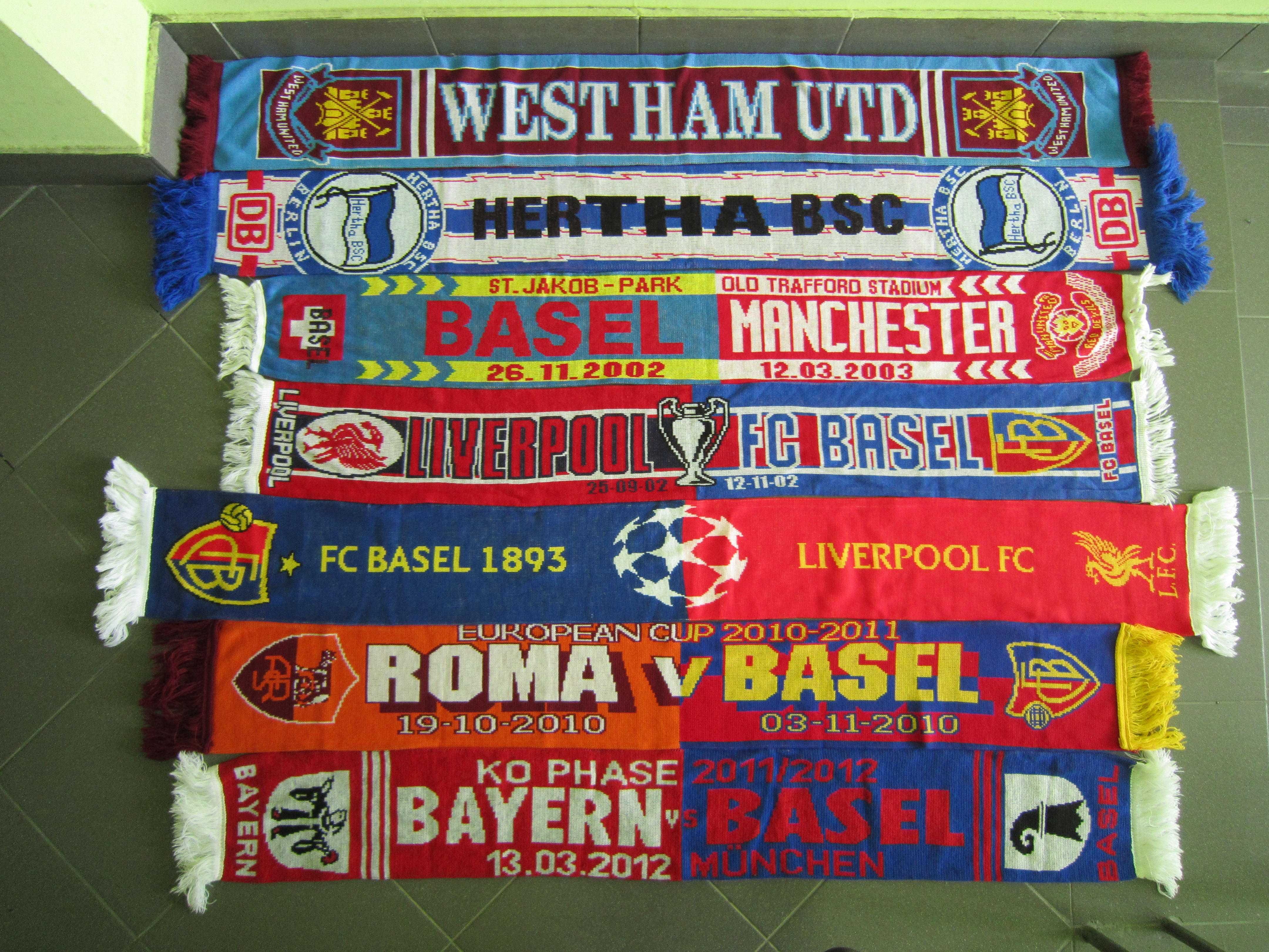 Футбольный шарф и других клубов