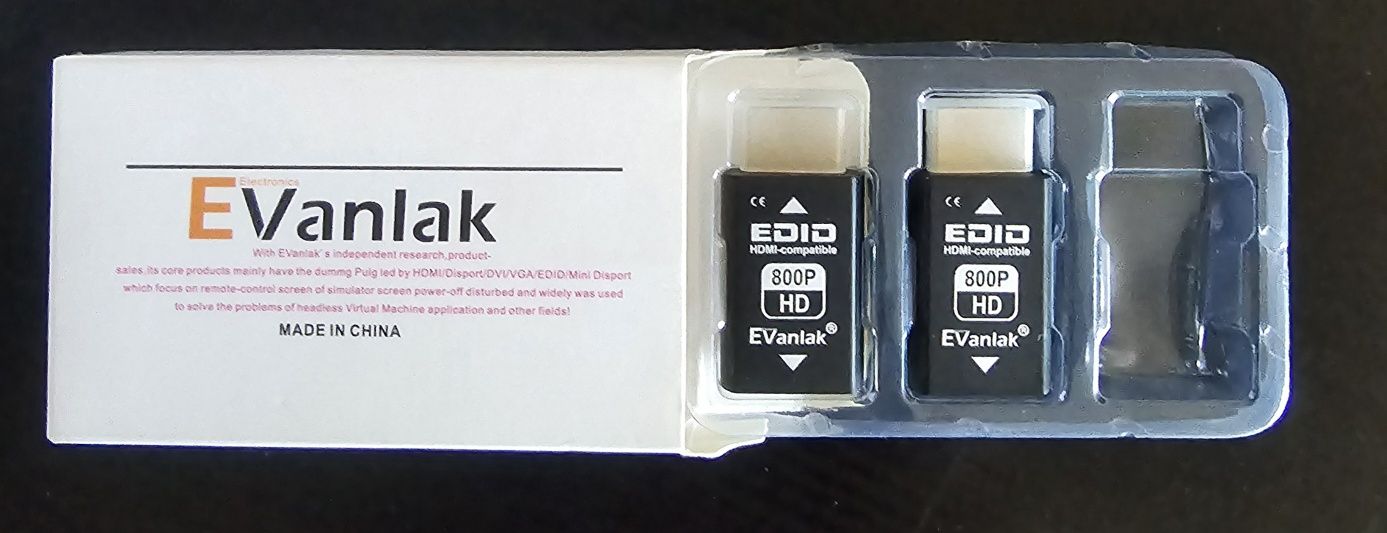 EVanlak 3. generacji emulator Hdmi x800. Komputer TV Monitor
