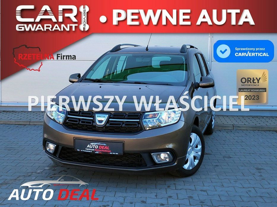 Dacia Logan 90KM,Bezwypadek, 1 właściciel, Nawigacja ,Gwarancja,Zamiana, AUTO DEAL