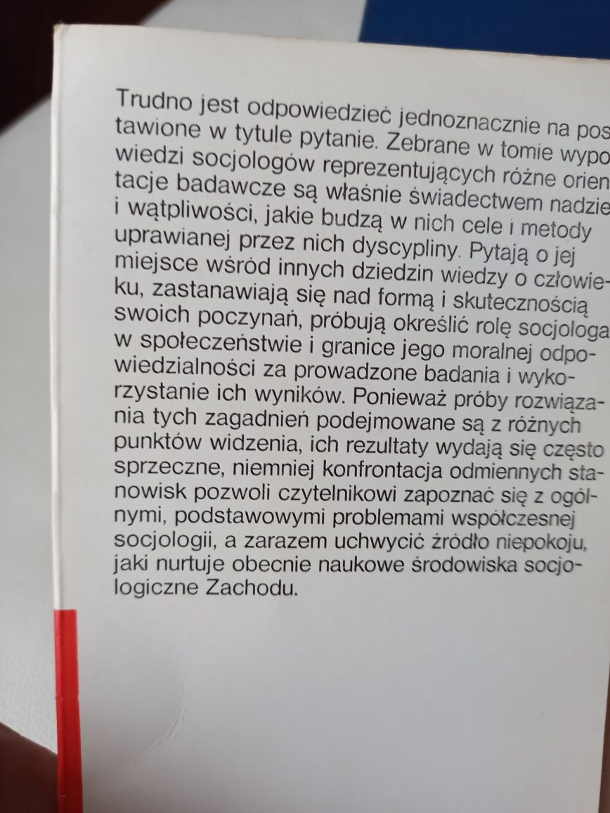 J. Szacki czy kryzys socjologii?