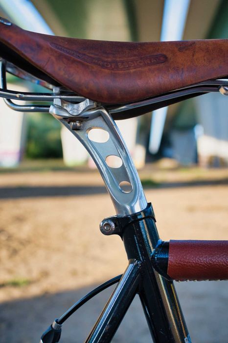 Otto Black: retro fixie / ostre koło / single-speed na ramie BLB 53cm