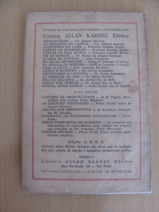 O Espiritismo e Loucura de Carlos Imbassahy