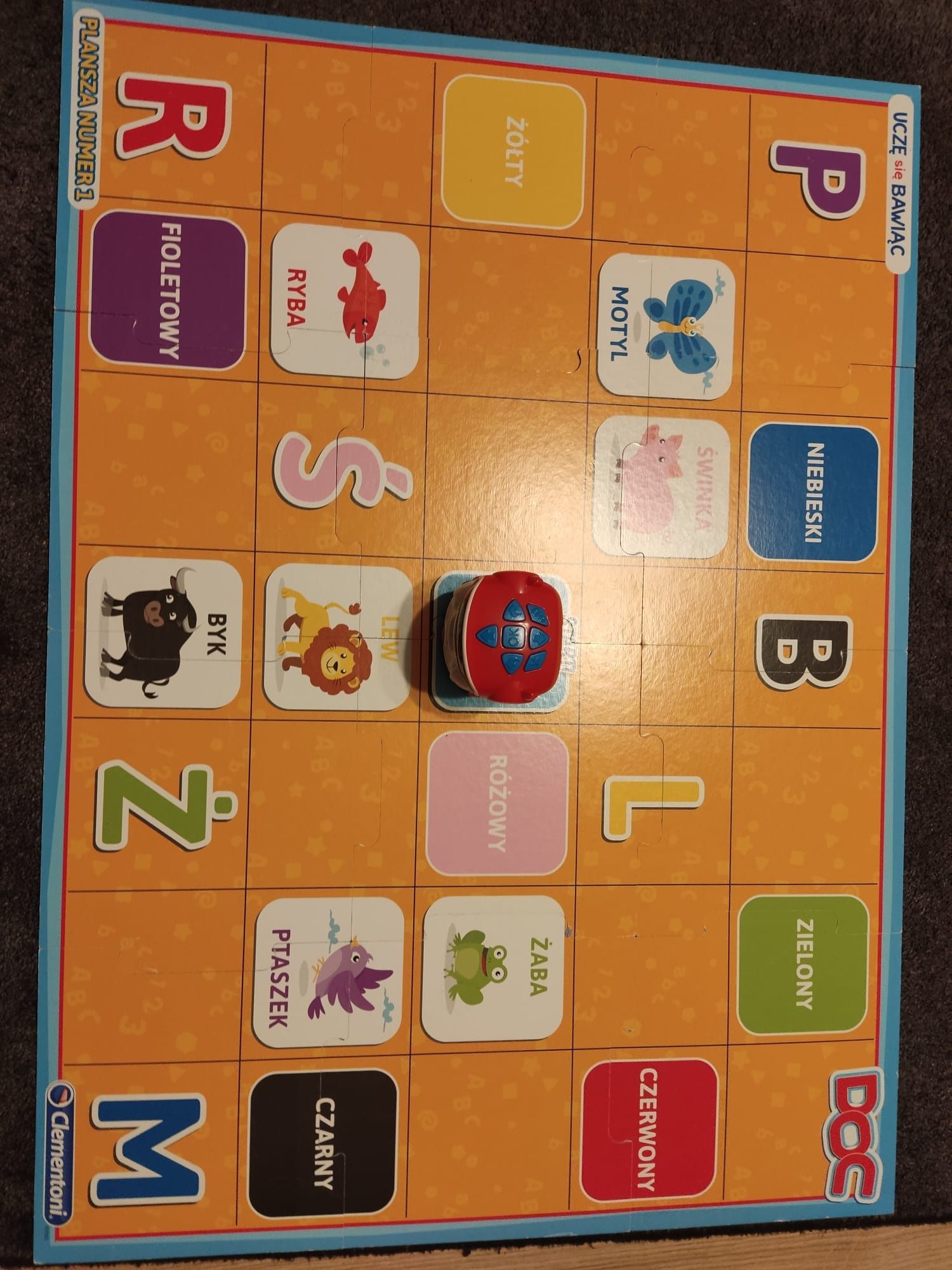 Doc robot edukacyjny plansza do programowania drogi