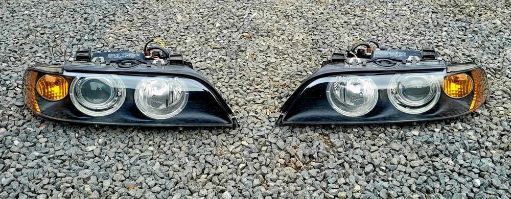Lampy BMW E39 lift ringi
