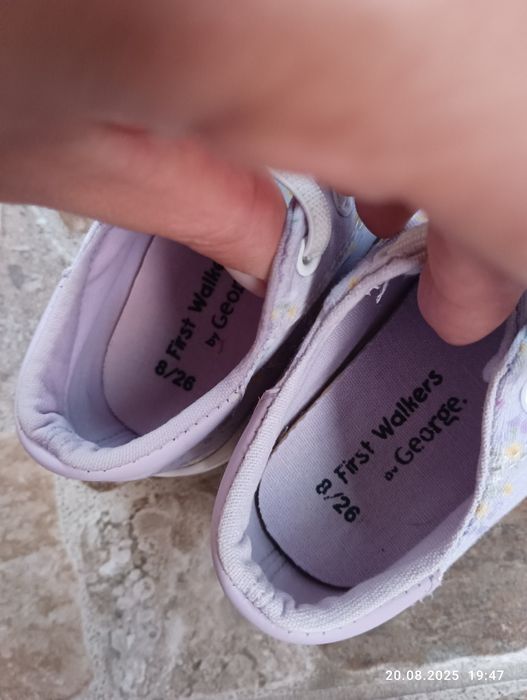 Кеди мокасини для дівчинки 26р.