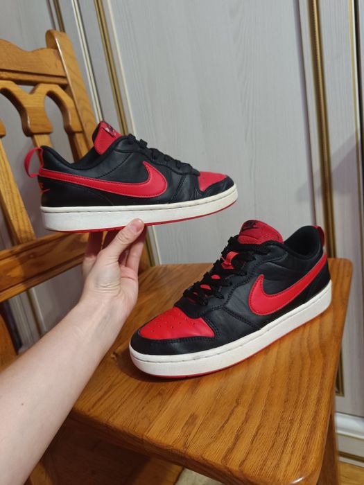 Nike Court Borough Low шкіряні кросівки Оригінал