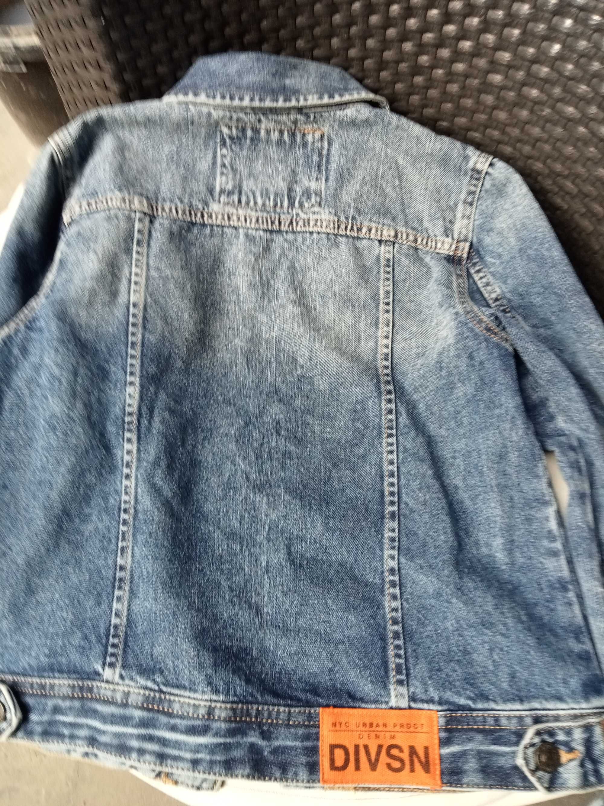 kurtka jeansowa dla chłopca rozmiar 146 jak nowa wysyłka gratis