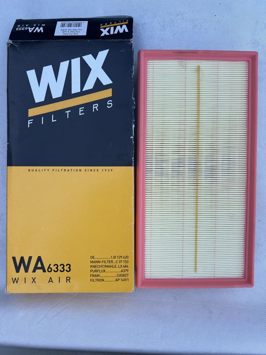 WA6333 WIX Filters Воздушный фильтр