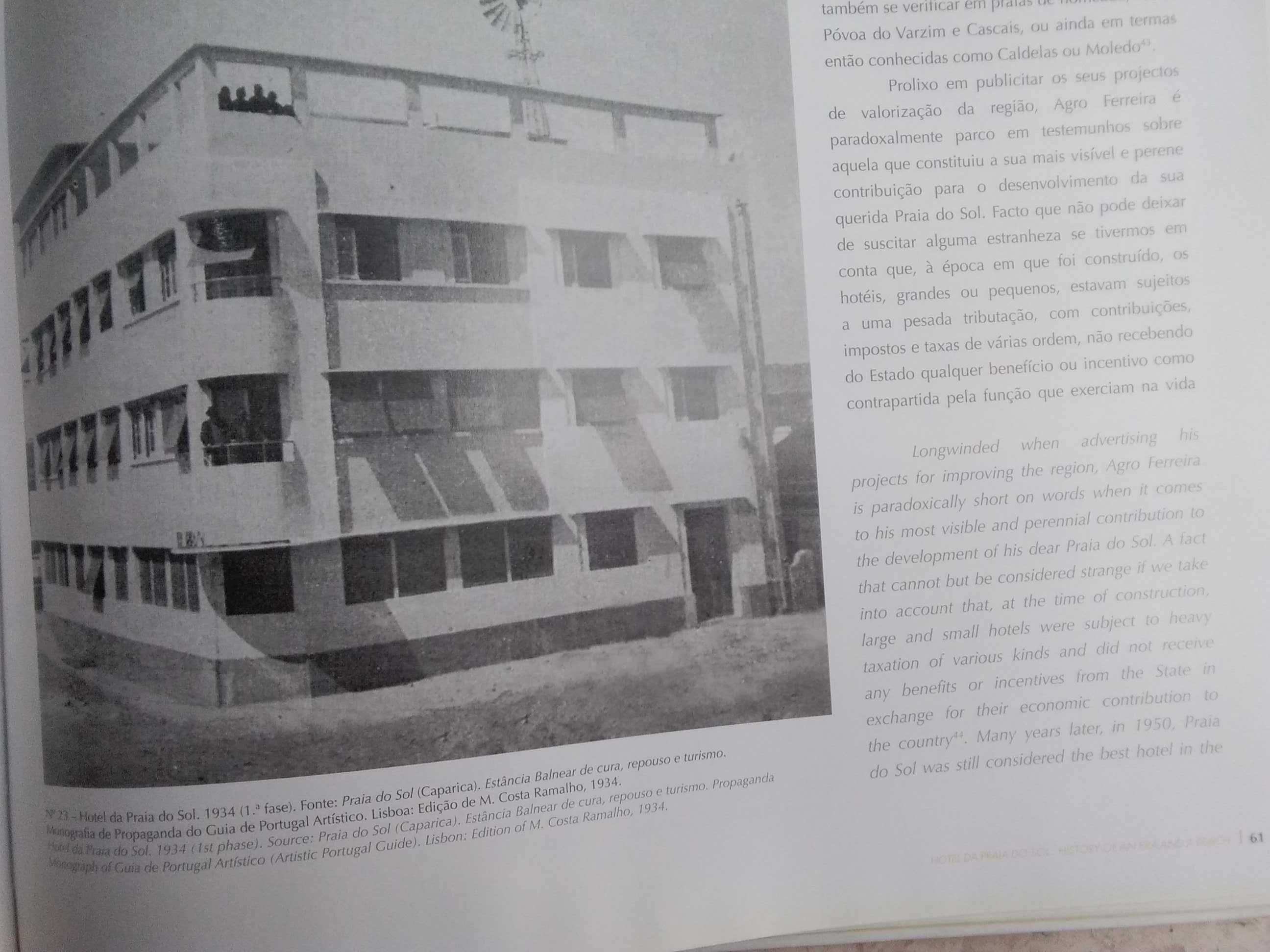 Livro Hotel da Praia do Sol ( Costa da Caparica)