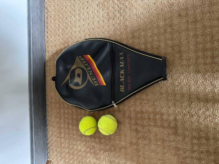 Rakieta tenisowa Dunlop Black Max z pokrowcem