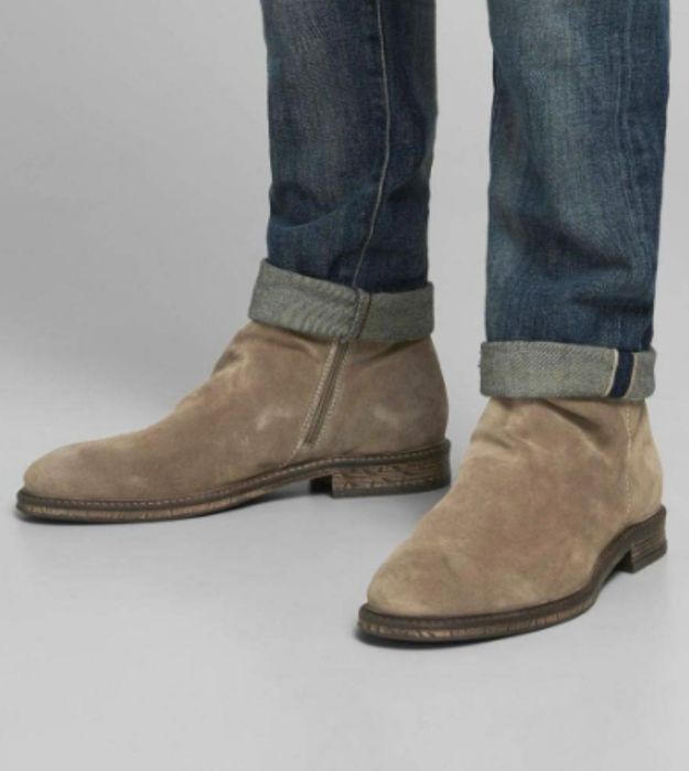 Черевики челсі Jack&Jones нові замша 42 розмір