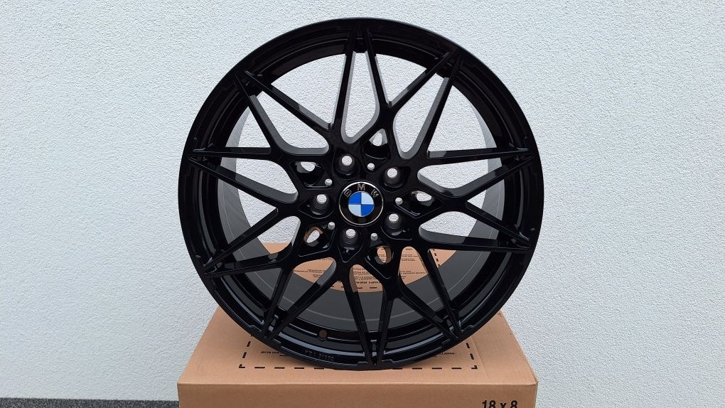 Nowe Alufelgi 5x120 R18 Bmw Seria 3 5 F30 F10 E90 E91 F25 X3 Czarne